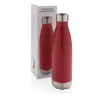 XD Collection Vakuumisolierte Stainless Steel Flasche Rot