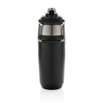 XD Collection 1L Vakuum StainlessSteel Flasche mit Dual-Deckel-Funktion Schwarz