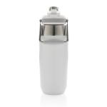 XD Collection 1L Vakuum StainlessSteel Flasche mit Dual-Deckel-Funktion Weiß