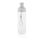 XD Collection Impact auslaufsichere Wasserflasche aus RCS recyc. PET 600ml Weiß