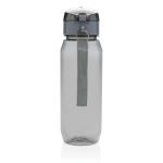 XD Collection Yide verschließbare Wasserflasche aus RCS rec. PET, 800ml Schwarz
