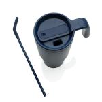 XD Collection Graphic 360 Becher aus RCS-zertifiziert recyc. Stahl, 900ml Navy