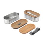 Black + Blum Black+Blum Stainless Steel Double Bento Box Convoy grey