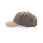 XD Xclusive BEAU AWARE™ Two-Tone 6-Panel-Cap aus washed Cotton-Twill Braun