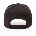XD Collection Impact 5 panel 190gr Recycled cotton cap with AWARE™ tracer Black