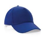 XD Collection Impact 5 Panel Kappe aus 190gr rCotton mit AWARE™ Tracer Blau