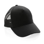 XD Collection Impact AWARE™ 190gr Brushed rCotton 5 Panel Trucker-Cap Schwarz