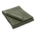XD Collection Impact AWARE™ Polylana® knitted scarf 180 x 25cm Green