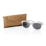 XD Collection RCS recycled PP plastic sunglasses White