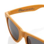 XD Collection RCS recycled PP plastic sunglasses Orange