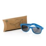 XD Collection RCS recycled PP plastic sunglasses Aztec blue