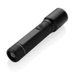 GearX RCS recycled aluminum USB-rechargeable heavy duty torch Black