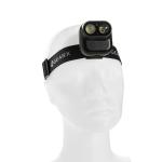 GearX Gear X Stirnlampe mit Bewegungssensor aus RCS rec. ABS Schwarz