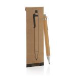 XD Collection Pynn bamboo infinity pen Brown