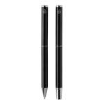 Swiss Peak Cedar RCS certified recycled aluminum pen set Black