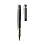 Swiss peak OSLO recycled stainless steel deluxe pen set Black