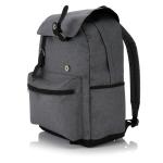 XD Collection Laptop Rucksack mit magnetischen Schnallenverschlüssen Grau