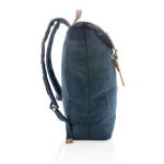 XD Collection Canvas Laptop-Rucksack, PVC-frei Blau