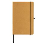 XD Collection A5 Hardcover Notizbuch aus GRS recyceltem PU Braun