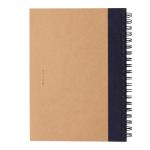 XD Collection Kraft spiral notebook with pen Aztec blue