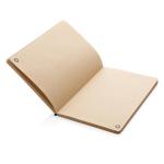 XD Collection A5 cork & kraft notebook Aztec blue