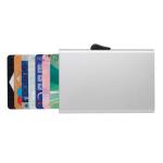 C-Secure aluminium RFID card holder Silver