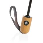 XD Collection 21" Impact AWARE™ RPET 190T Bambus-Schirm autom. open/close Anthrazit