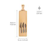 BOSKA Cheese Set Amigo Steel grey