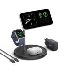 Anker MagGo Kabellose Ladestation (3-in-1 Ständer) Schwarz