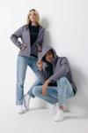 IQONIQ Makalu Damen Softshelljacke aus recyceltem Polyester, Vulkangrau meliert Vulkangrau meliert | XXS