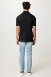 IQONIQ Yosemite recycled cotton pique polo, black Black | 4XL