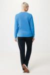 IQONIQ Zion Rundhals-Sweater aus recycelter Baumwolle, Ruhiges Blau Ruhiges Blau | XXS
