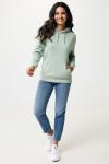 IQONIQ Rila Lightweight Hoodie aus recycelter Baumwolle, Eisberggrün Eisberggrün | XXS