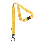 Subyard Hook Safe Individuelles Sublimationslanyard Schwarz
