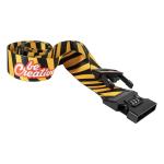 SuboStrap Lock custom luggage belt White