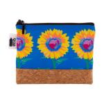 CreaBeauty Cork S RPET custom cosmetic bag, nature Nature,black