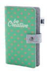 CreaFelt Journey Individueller RPET Reiseorganizer Weiß/grau