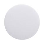 PinBadge RPET Maxi Button-Anstecker Weiß/silber