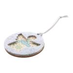 CreaFelt Tree Christmas tree ornament, angel Grey melange/navy