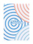 CreaNote Mini Seed custom seed paper notebook White