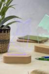 Woodify LED-Trophäe, grün Grün,transparent
