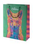 CreaShop L custom made paper shopping bag, large White