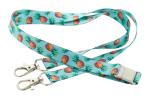 Subyard 15 Double Safe Eco Sublimations-Lanyard Weiß