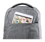 Elisha anti-theft backpack Ash grey