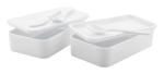 Ayam antibacterial lunch box White