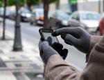 Tapster Touchscreen Handschuhe Aschgrau