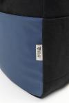Blakkan Back Rucksack aus recyceltem Canvas Blau