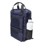 Westing Rucksack aus Twill, RPET Dunkelblau