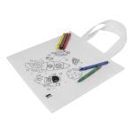 Spacolo RPET colouring shopping bag White