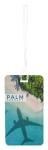 Washington luggage tag White